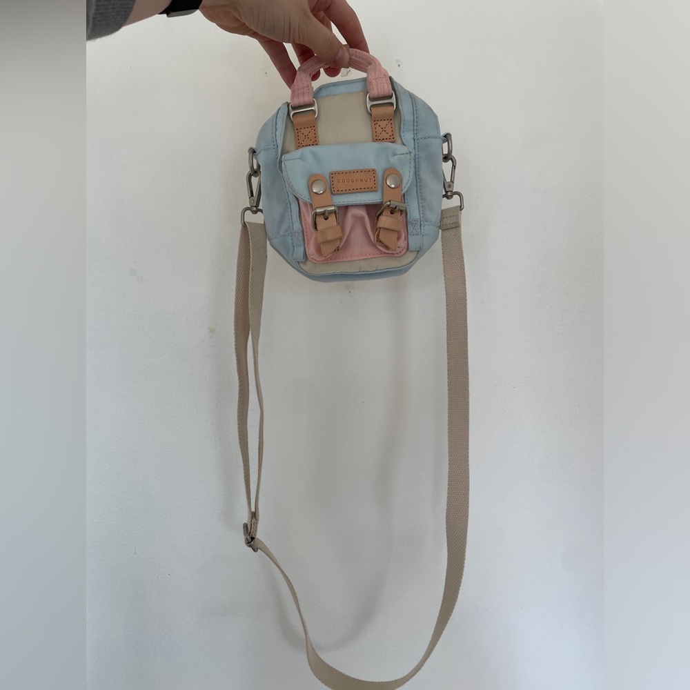 Doughnut Nylon Mini Backpack-Style Crossbody Bag - image 2